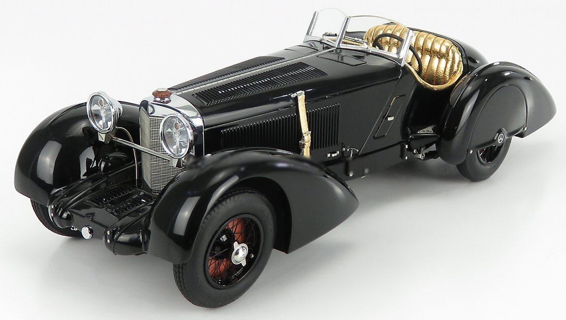 Модель коллекционная CMC Mercedes ssk trossi 1932 “black prince” memorial edition 600 pcs