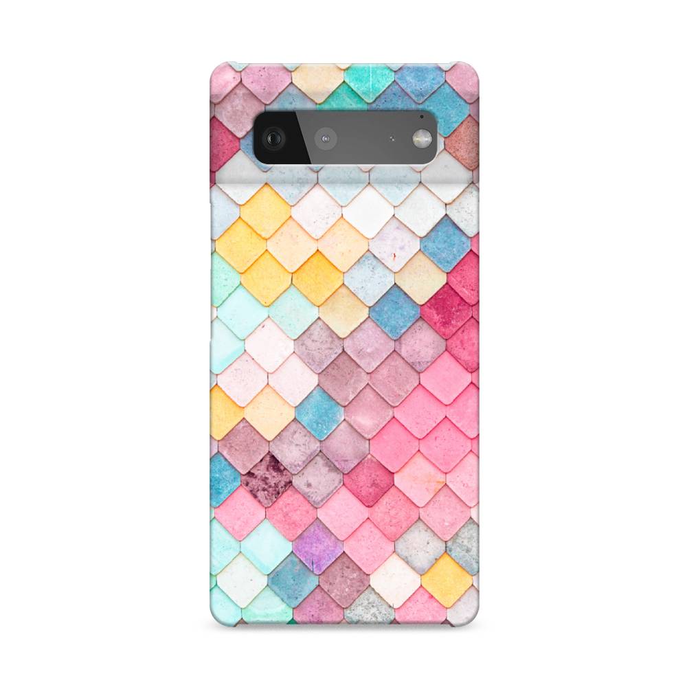 

Пластиковый чехол "Нежные ромбики" на Google Pixel 6, 270820-3