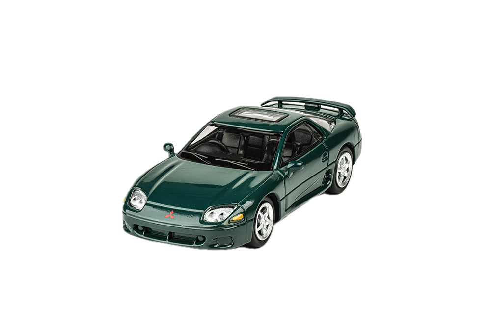 Модель коллекционная PARAGON Mitsubishi 3000GT gto 1994 руль слева, panama green (зеленый)