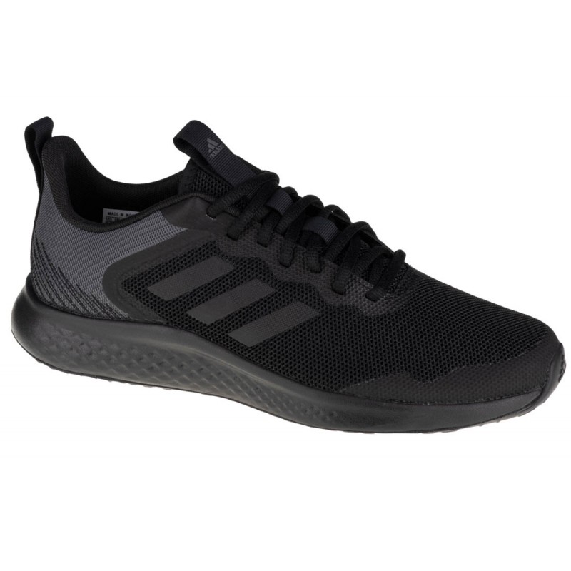 фото Кроссовки мужские adidas fluidstreet черные 8 uk