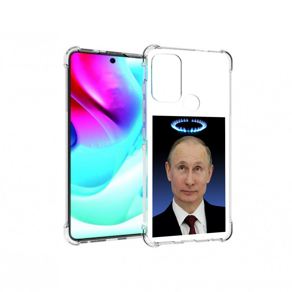 

Чехол MyPads Tocco для Motorola Moto G60S святой газ (PT227079.361.594), Прозрачный, Tocco