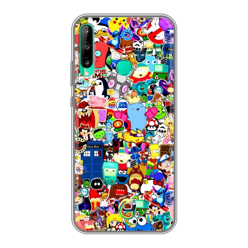 

Чехол для Huawei P40 lite E с рисунком и защитой камеры, 74503
