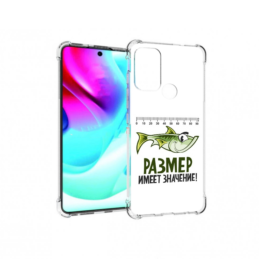 

Чехол MyPads Tocco для Motorola Moto G60S размер не имеет значения (PT227079.361.569), Прозрачный, Tocco