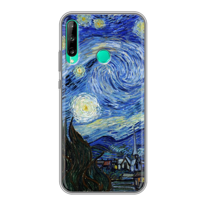 

Чехол для Huawei P40 lite E с рисунком и защитой камеры, 74503