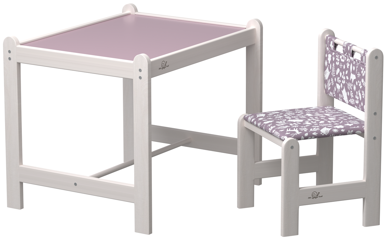 Комплект мебели Гном Hobby 2 розовый 39152