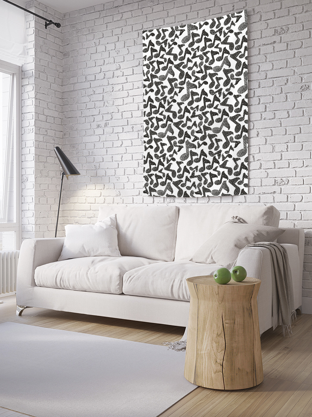 

Вертикальное фотопанно на стену JoyArty Смешанные ноты 150x200 см, Смешанные ноты