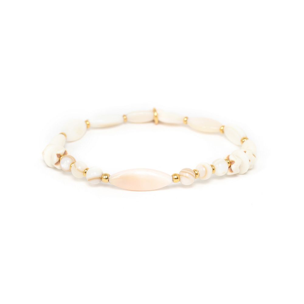 фото Браслет из бижутерного сплава с говлитом р.20 nature bijoux nb22.1-13-42118