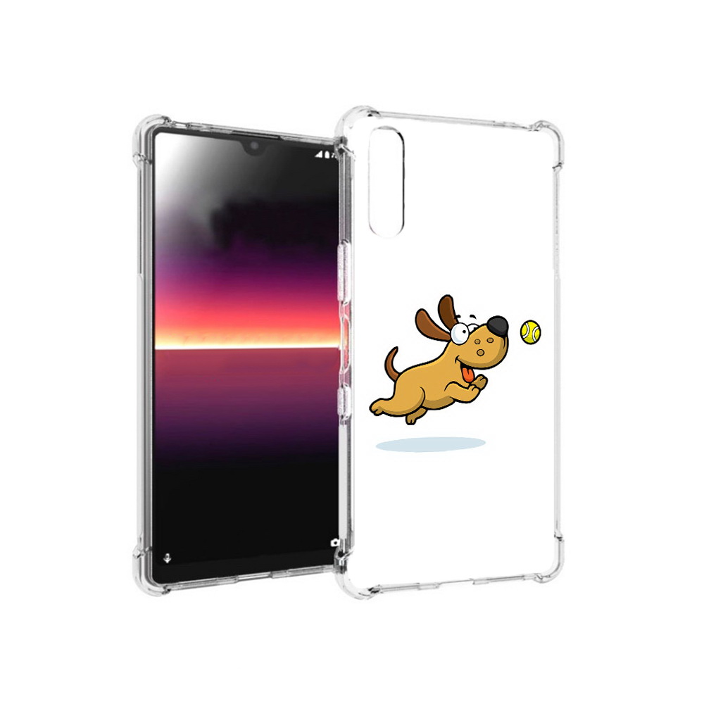 

Чехол MyPads Tocco для Sony Xperia L4 пёсик (PT227010.235.563), Прозрачный, Tocco
