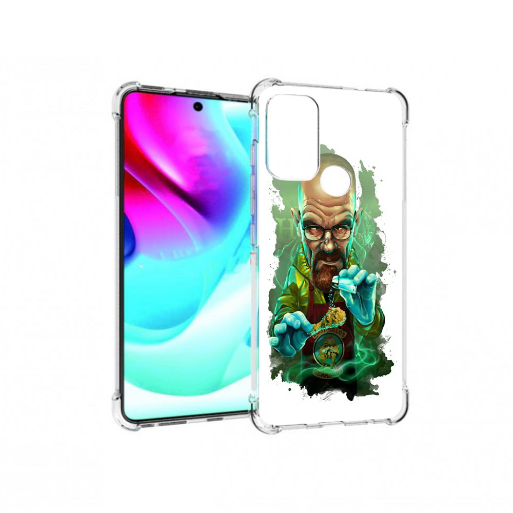 

Чехол MyPads Tocco для Motorola Moto G60S повар (PT227079.361.546), Прозрачный, Tocco