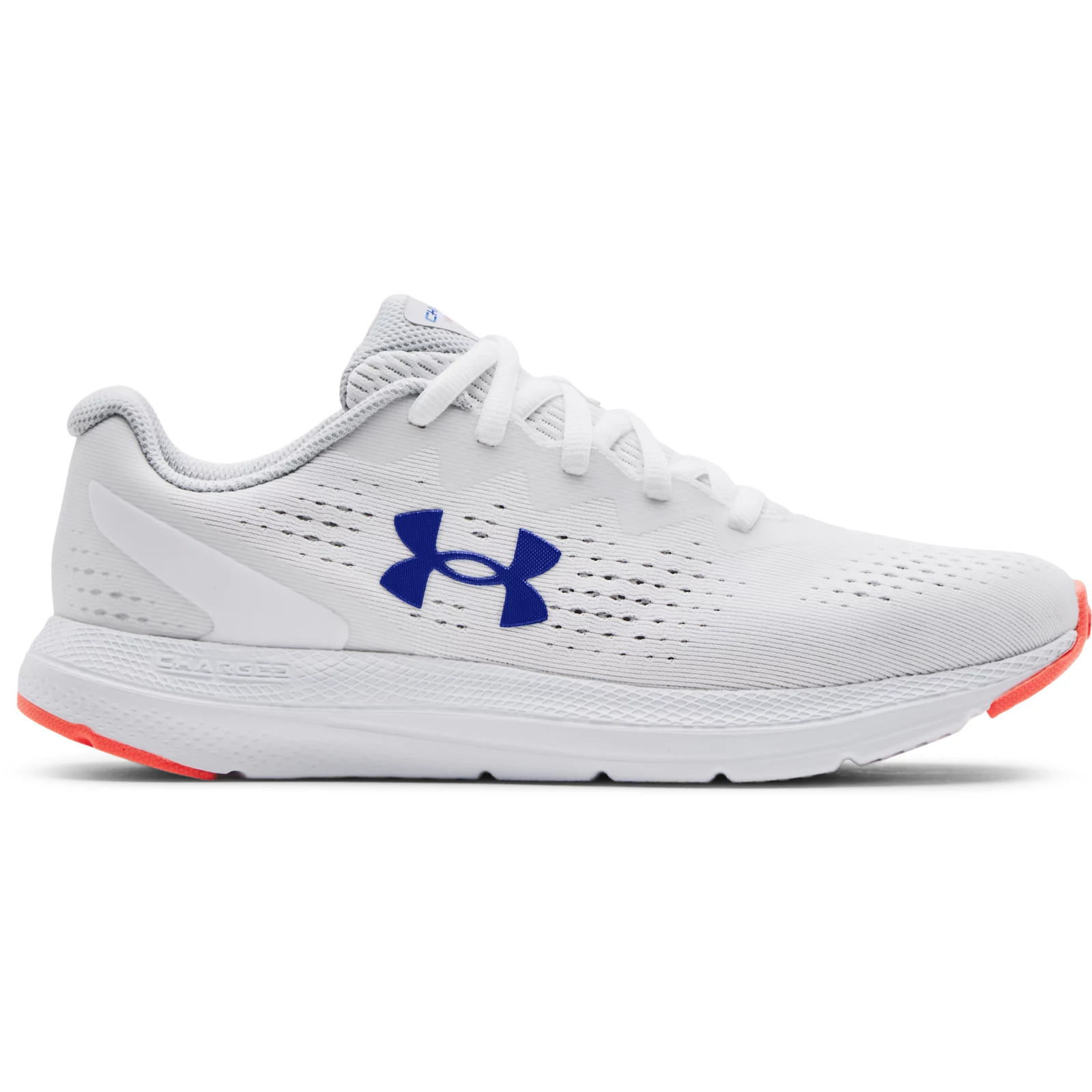 фото Кроссовки женские under armour w charged impulse 2 белые 9.5 us