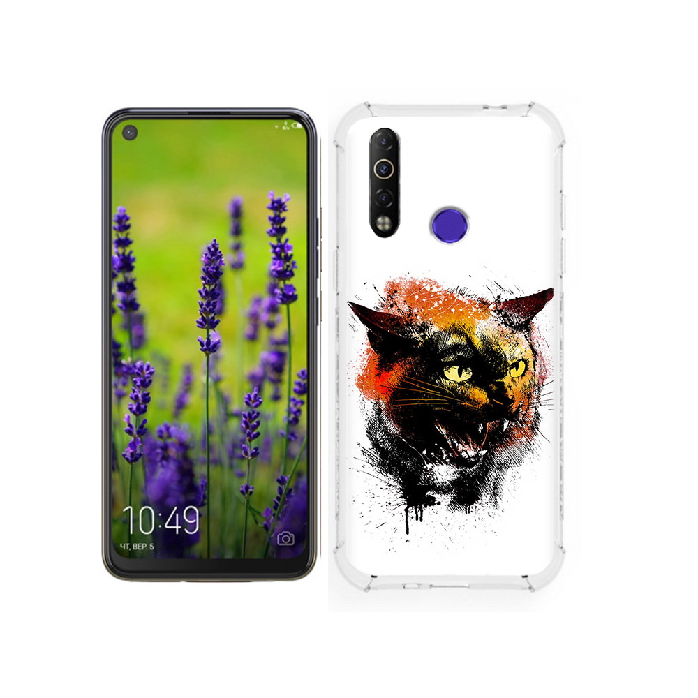

Чехол MyPads Tocco для Tecno Camon 12 сиамский кот, Tocco