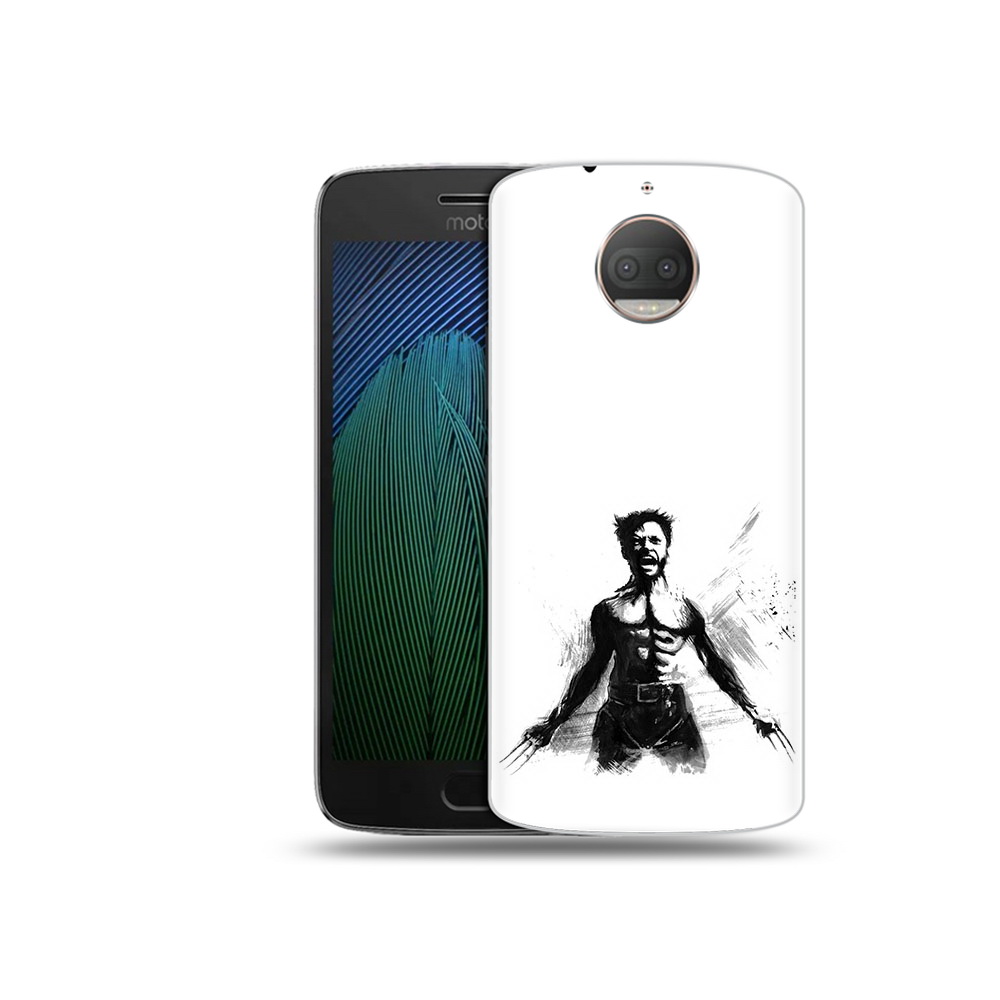 

Чехол MyPads Tocco для Motorola Moto G5S Plus росомаха (PT75337.377.587), Прозрачный, Tocco