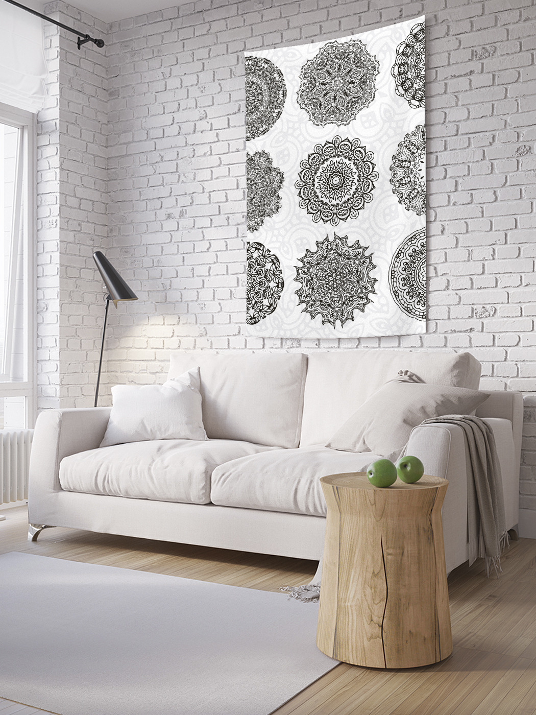 

Вертикальное фотопанно на стену JoyArty Виды мандалы 150x200 см, Виды мандалы