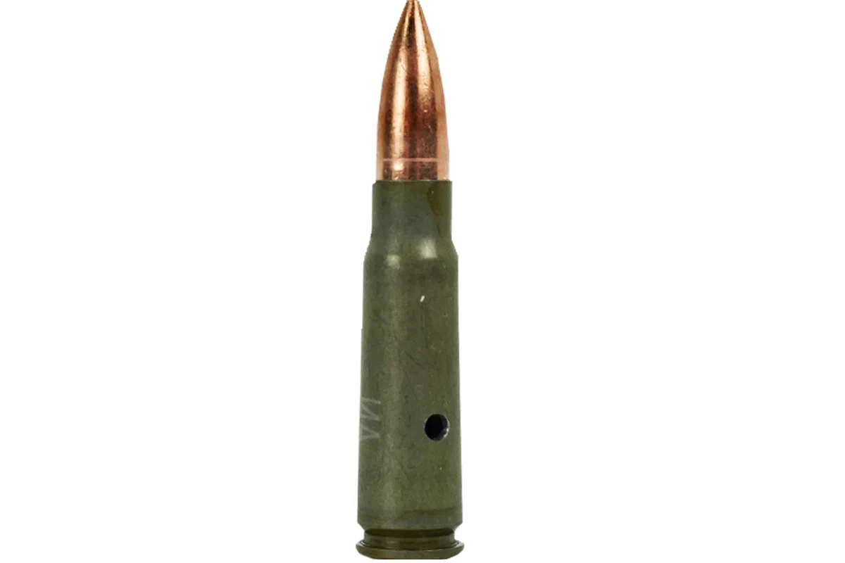 Патрон 7.62х39, образца 43 г. учебный (5шт)