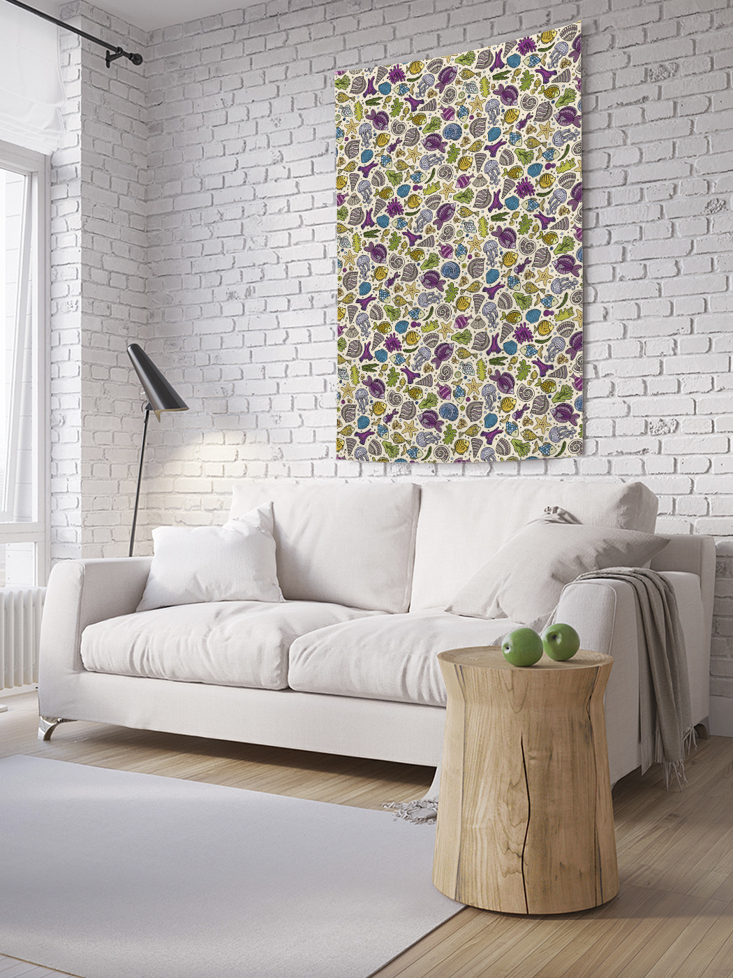 

Вертикальное фотопанно на стену JoyArty Подводное разнообразие 150x200 см, Подводное разнообразие