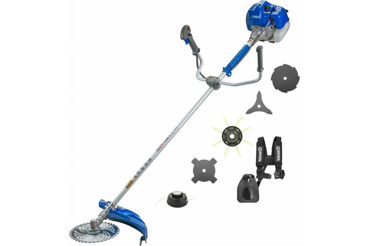 Бензиновый садовый триммер Витязь Бг-4500м 18024007 2,5 л.с.