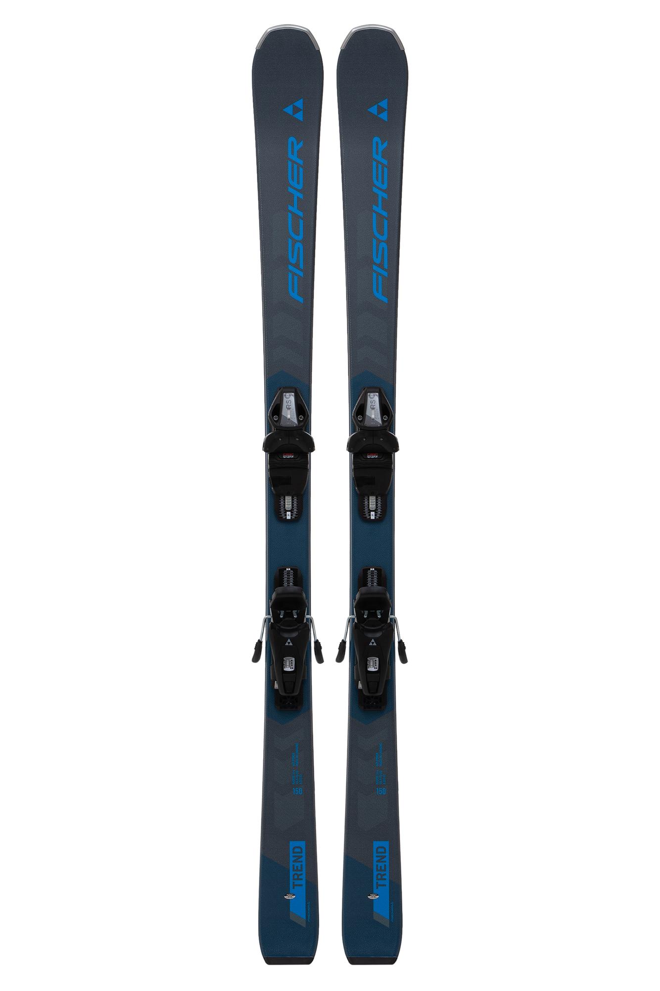 Горные Лыжи С Креплениями Fischer Rc Trend + Rs9 Solid Black/Black (См:165)