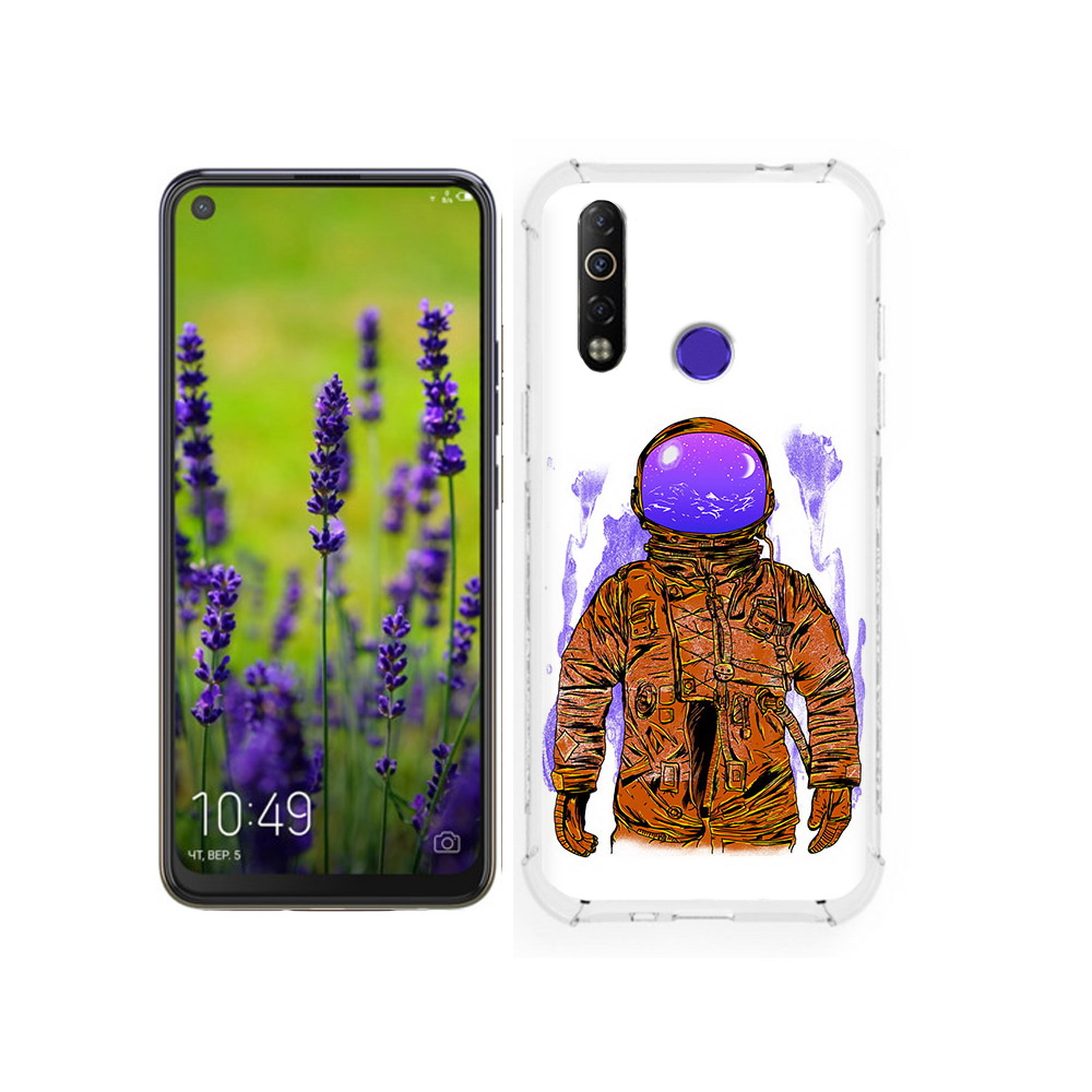

Чехол MyPads Tocco для Tecno Camon 12 нарисованный мужчина в скафандре, Tocco