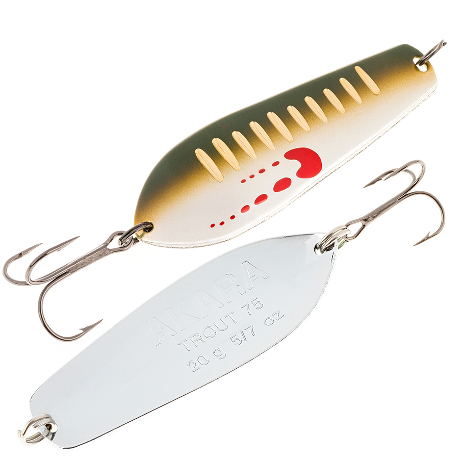 

Блесна колебалка Akara Action Series Trout 20гр. AB22, Trout 20