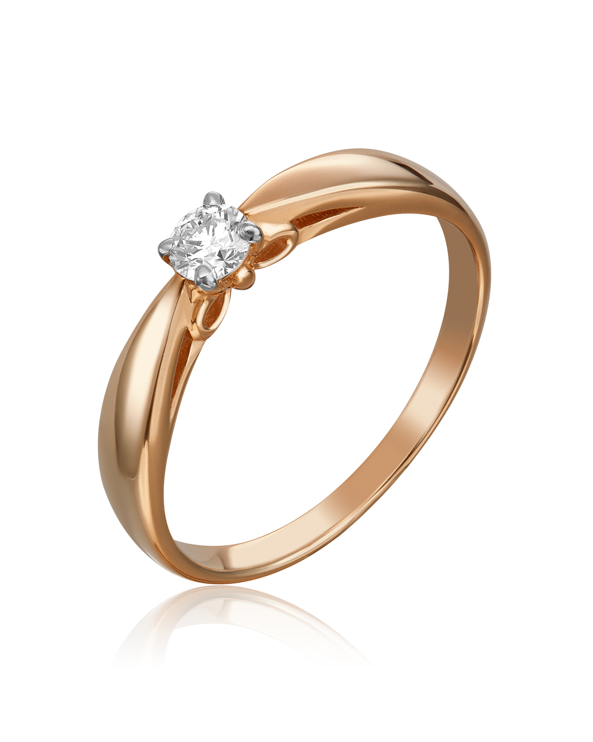 

Кольцо из золота с бриллиантом р.15,5 PLATINA jewelry 01-1594-00-101-1110-30, 01-1594-00-101-1110-30_p
