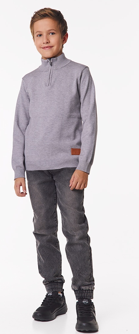 

Свитер детский Kari AW24C10833224, серый, 128, 232754