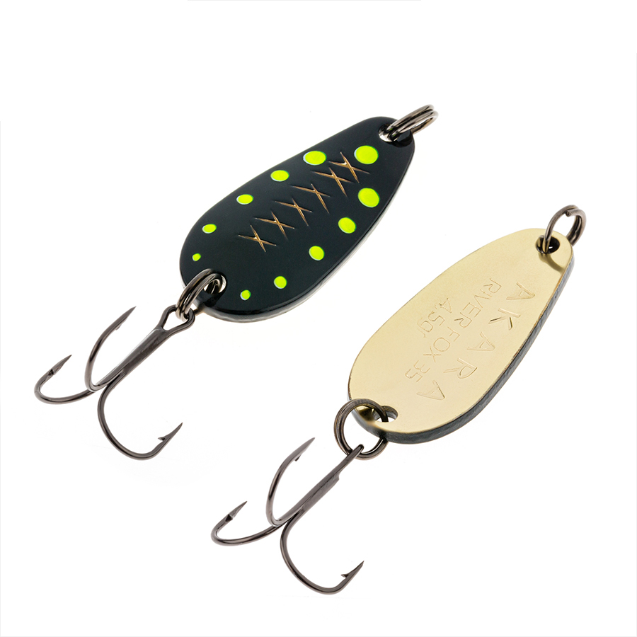 

Блесна колебалка Akara Lite Series River Fox 4,5гр. AB45, River Fox 4,5
