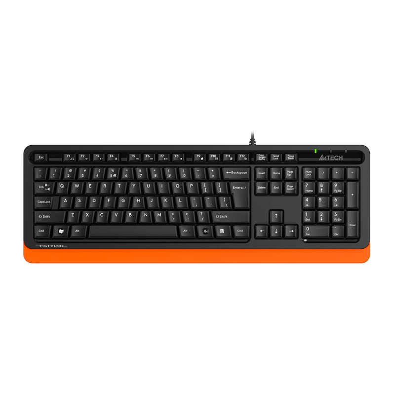 Проводная клавиатура A4Tech Fstyler FKS10 Black (FKS10ORANGE)