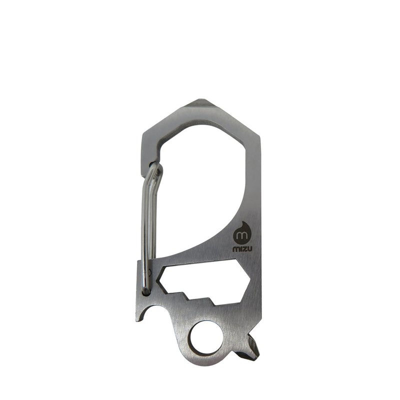 

Мультитул Mizu Carabiner, серебристый, 6 опций, Carabiner