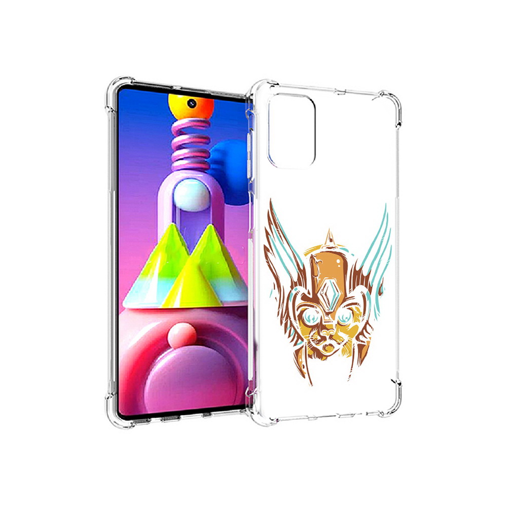 Чехол MyPads Tocco для Samsung Galaxy M51 тор абстракция (PT156838.490.644)