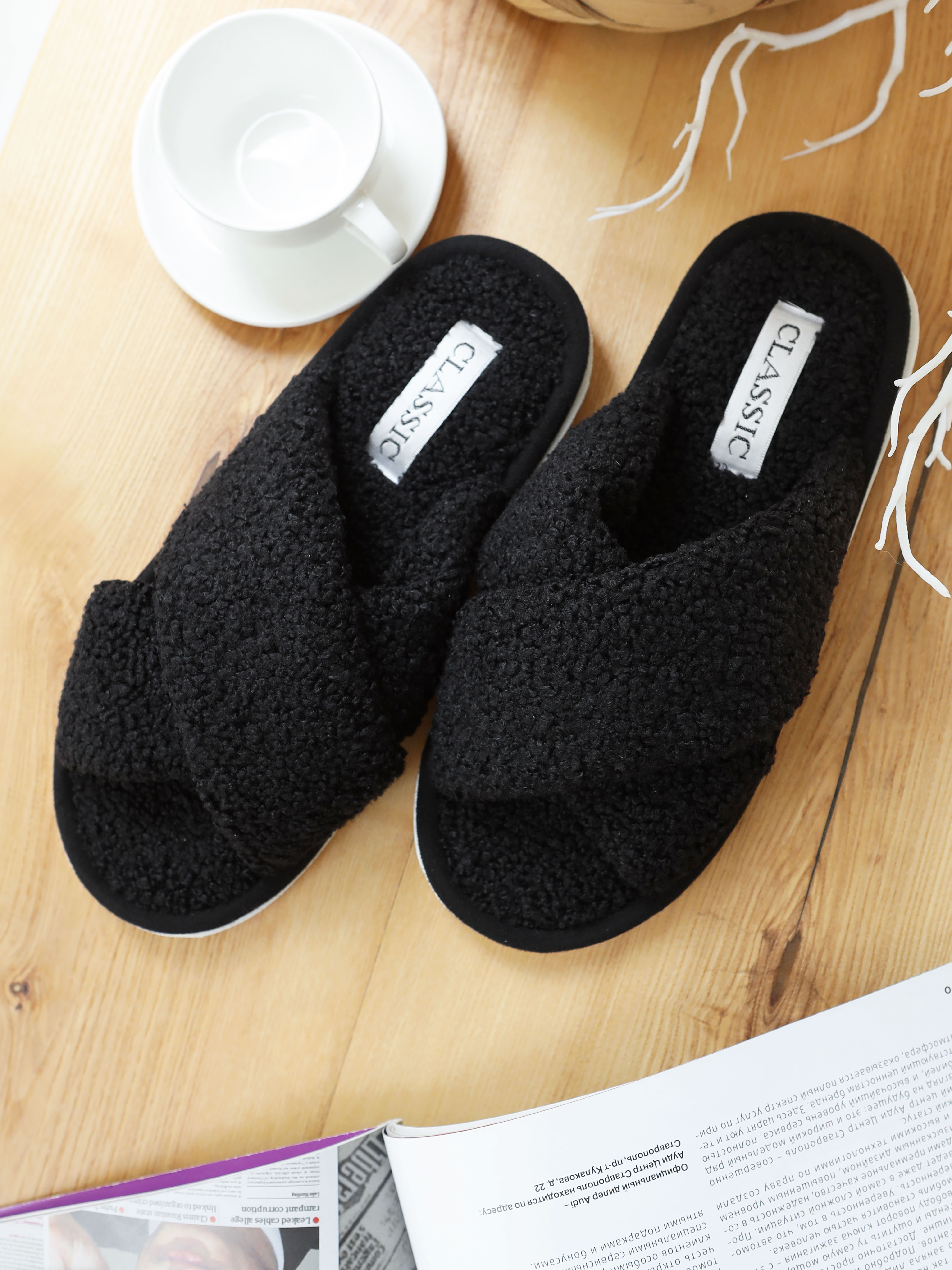 Тапочки женские ALBERY АС-2400 черные 40-41 RU 655₽