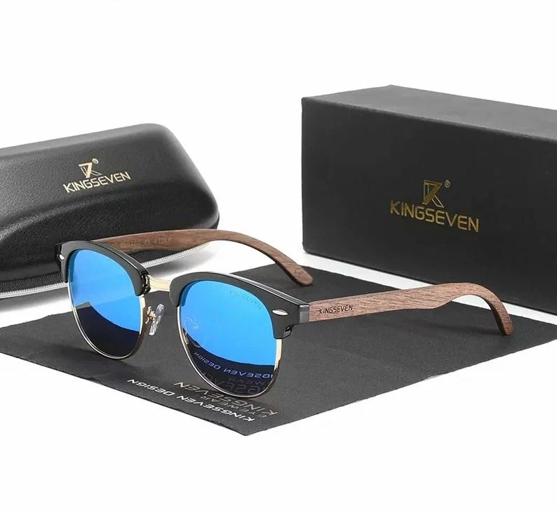 Солнцезащитные очки унисекс Kingseven W-5516 blue