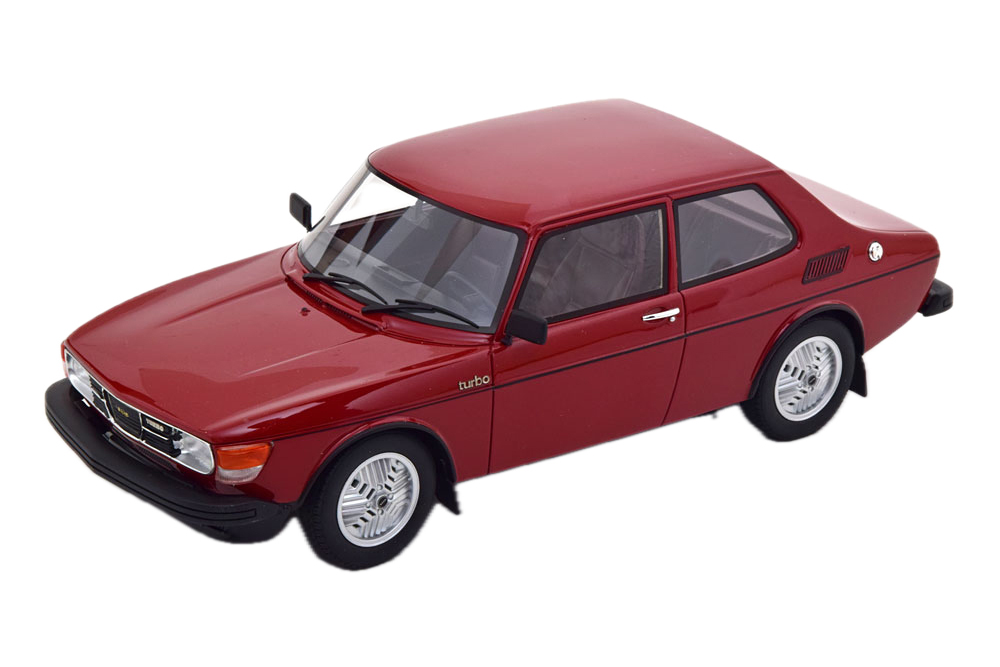 

Модель коллекционная CULT SCALE Saab 99 turbo dark red, Бордовый