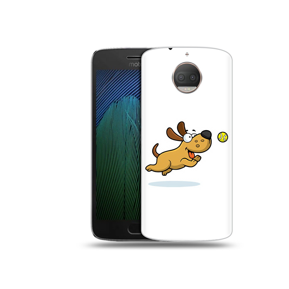 

Чехол MyPads Tocco для Motorola Moto G5S Plus пёсик (PT75337.377.563), Прозрачный, Tocco