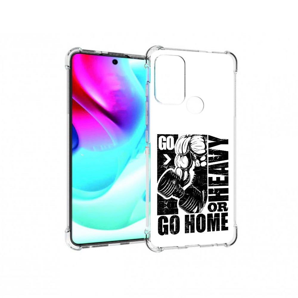 

Чехол MyPads Tocco для Motorola Moto G60S накаченные руки (PT227079.361.496), Прозрачный, Tocco