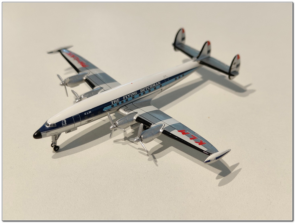 

Lockheed L-1049 klm royal dutch airlines ph-lkk limited 480 pcs (длина 7,25 см), Белый