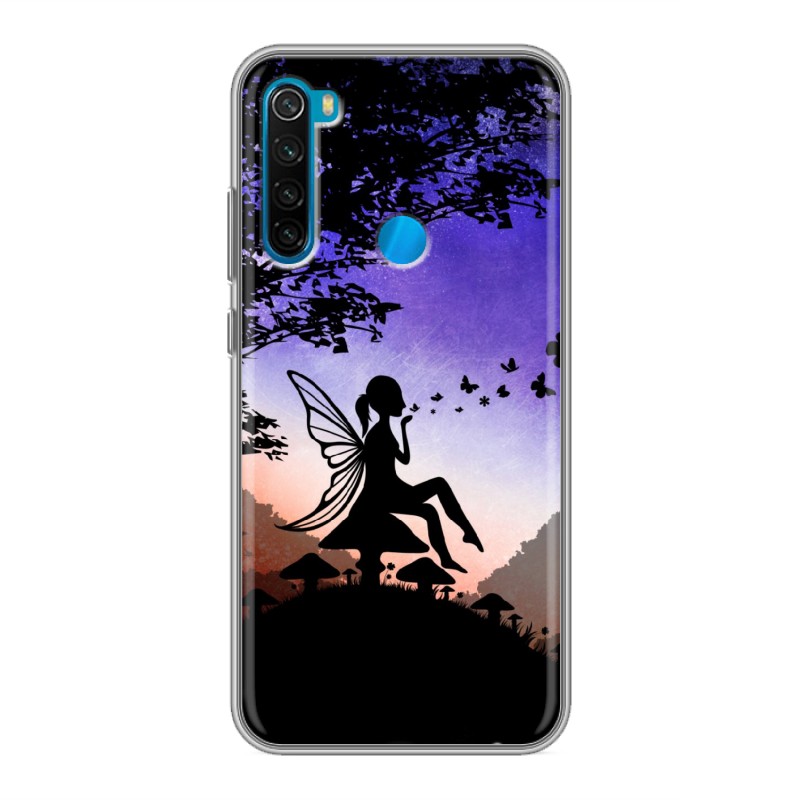

Чехол для Xiaomi RedMi Note 8 с рисунком и защитой камеры, 70705