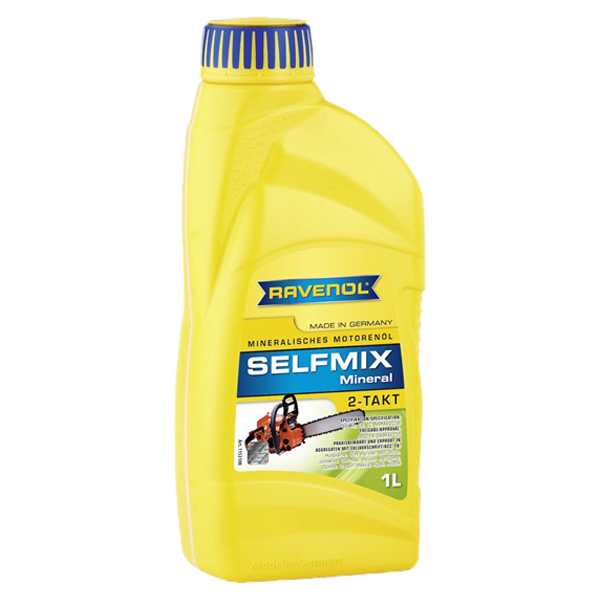 Моторное масло Ravenol минеральное Selfmix 2T 1л