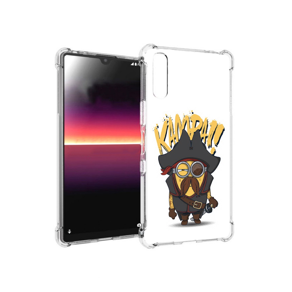 

Чехол MyPads Tocco для Sony Xperia L4 миньон пират (PT227010.235.476), Прозрачный, Tocco
