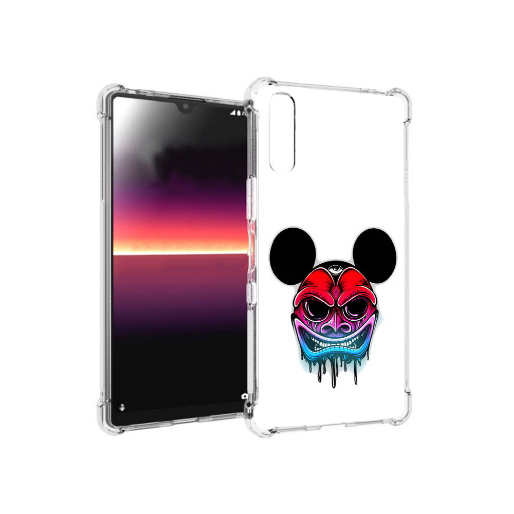 

Чехол MyPads Tocco для Sony Xperia L4 микки в маске (PT227010.235.473), Прозрачный, Tocco