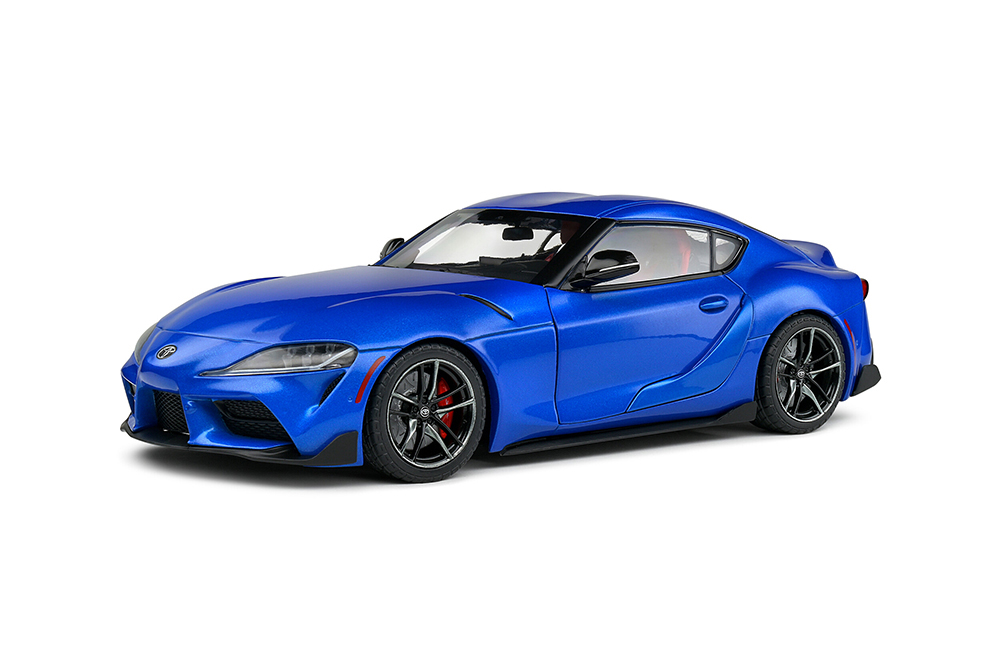 

Модель коллекционная SOLIDO Toyota gr supra 2021 light blue metallic, Синий