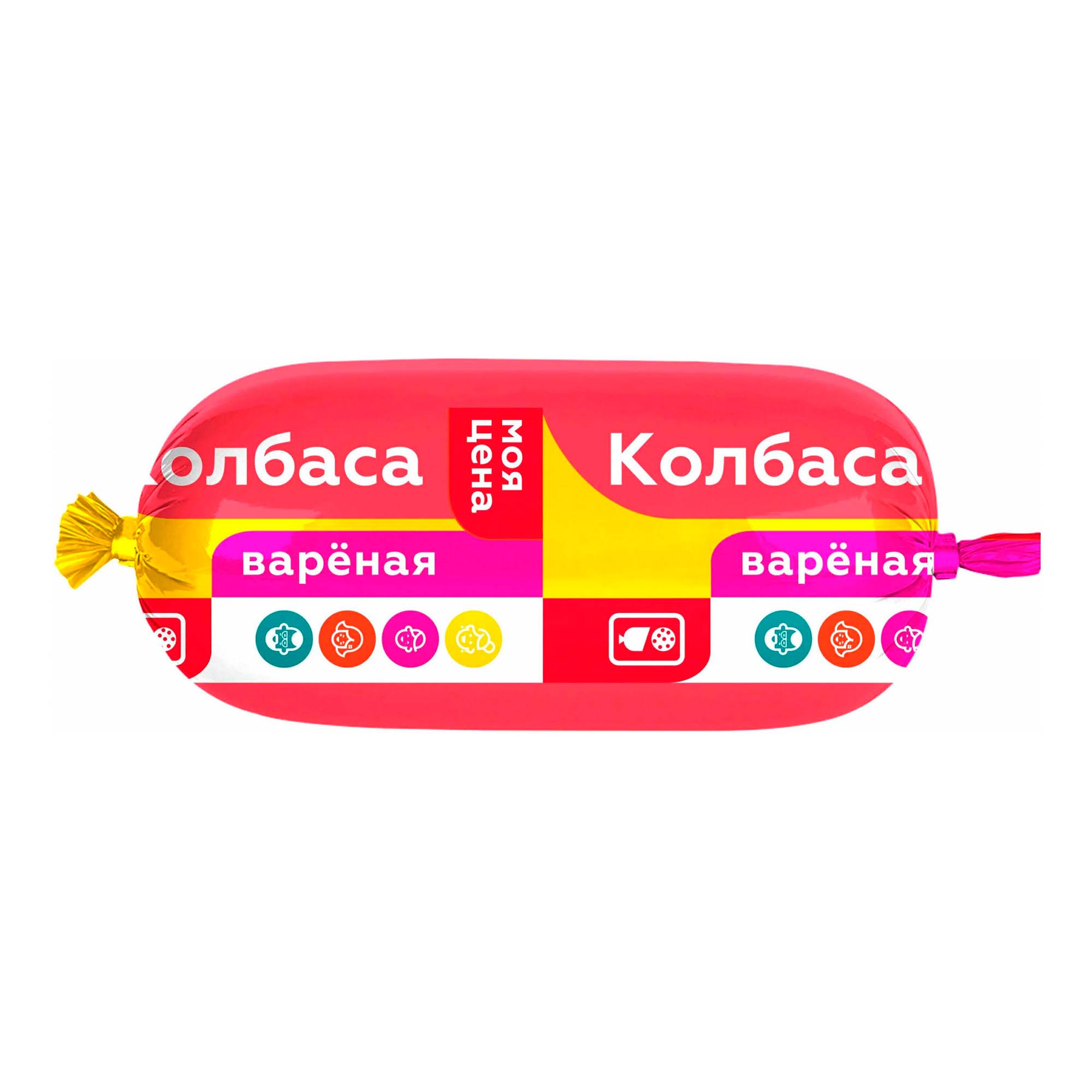 Колбаса вареная Моя цена 350 г