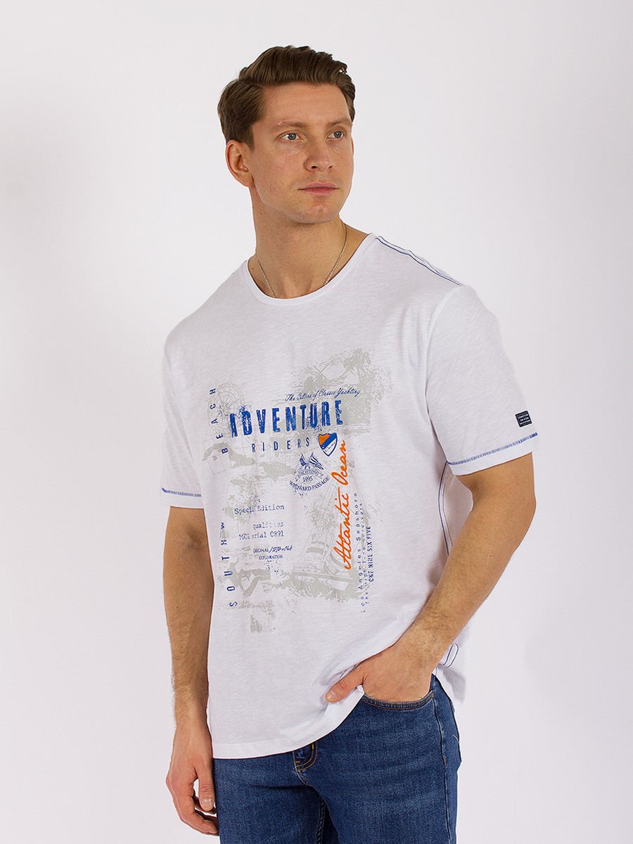 

Футболка мужская MCL GD60700356 белая 5XL, Белый, GD60700356
