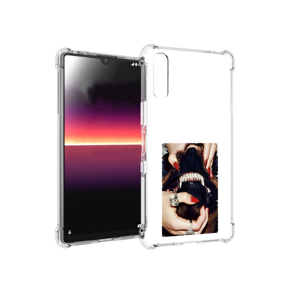 

Чехол MyPads Tocco для Sony Xperia L4 маникюр (PT227010.235.457), Прозрачный, Tocco