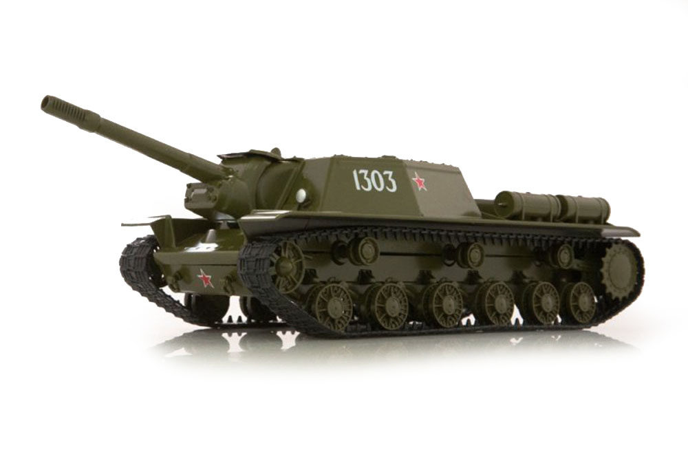 

Модель коллекционная MODIMIO Танк СУ-152 (наши танки #17), Зеленый