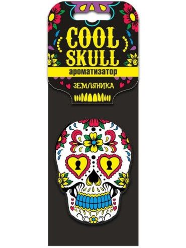 

Ароматизатор подвесной Sapfire Professional Cool Skull Земляника