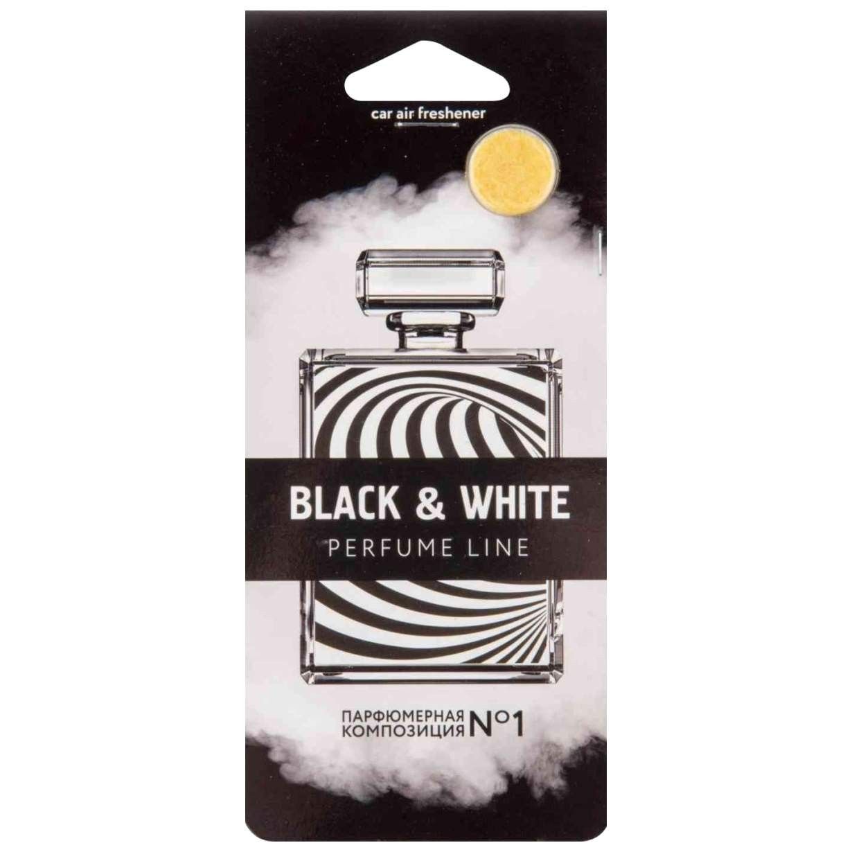 

Ароматизатор подвесной Sapfire Professional Black&White парфюмерная композиция № 1