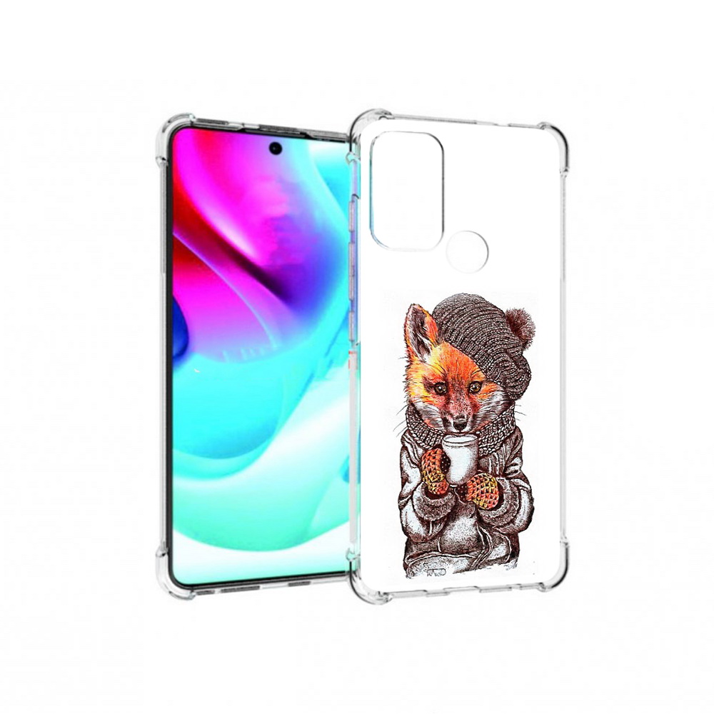 

Чехол MyPads Tocco для Motorola Moto G60S лиса в шапке (PT227079.361.437), Tocco