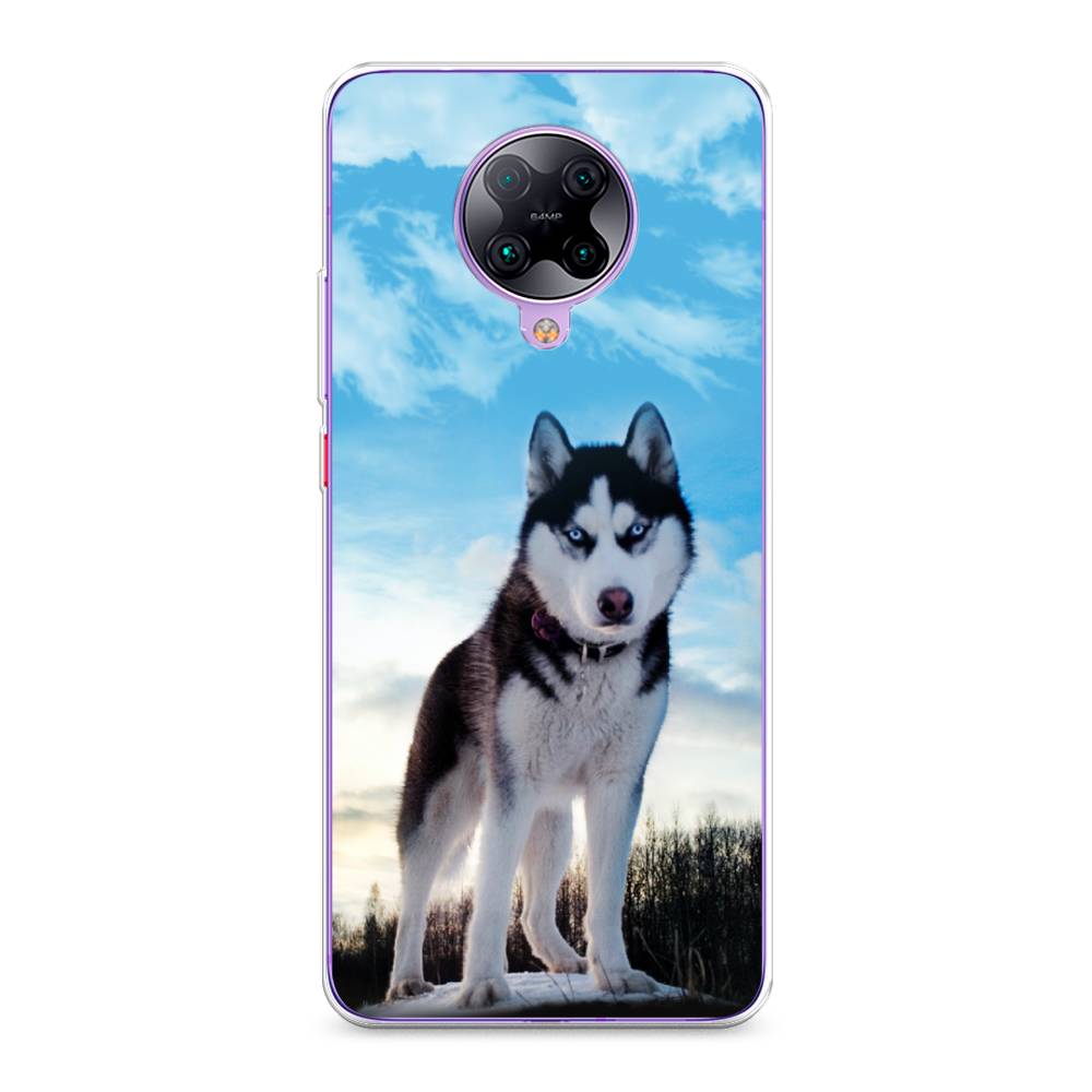 

Чехол Awog на Poco F2 Pro/Redmi K30 Pro "Хаски 3", Разноцветный, 37050-2