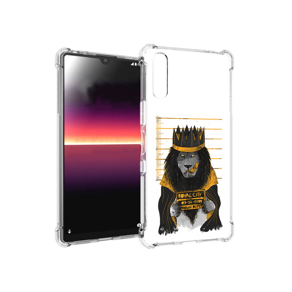 

Чехол MyPads Tocco для Sony Xperia L4 лев в законе (PT227010.235.435), Прозрачный, Tocco