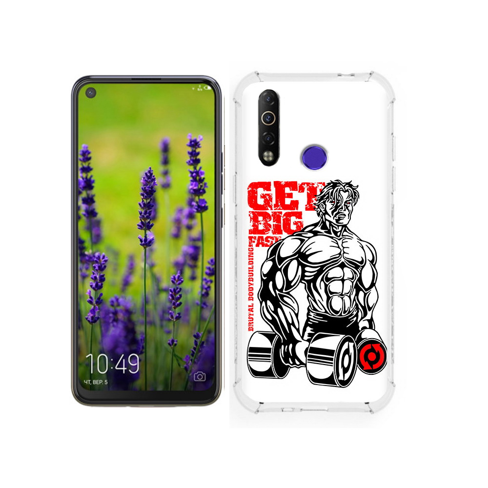 

Чехол MyPads Tocco для Tecno Camon 12 накаченное тело, Tocco